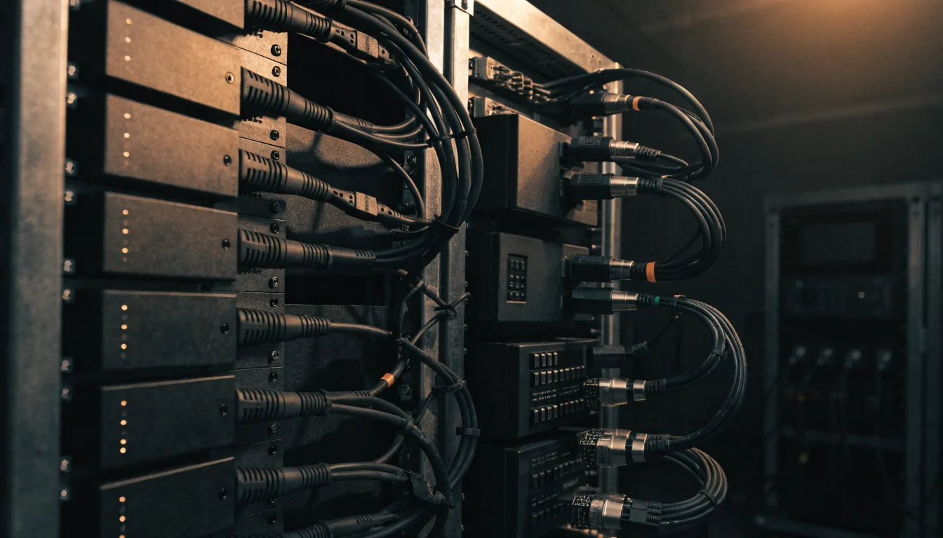 Rozvaděč, stmívání a elektroinstalace